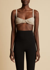 Bralette Eda en cachemire - Husk