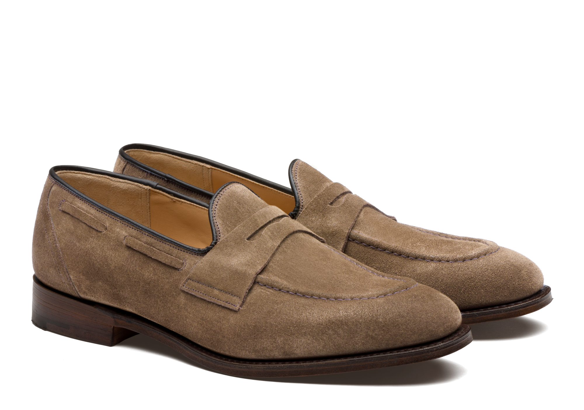 Mocassins Widnes - Beige Velours