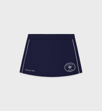 Eden Crest Court Skirt - Navy & White
