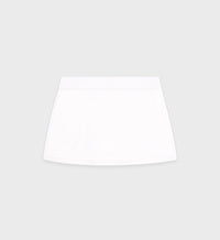 Jupe Eden Crest à liseré - White & Dark Navy