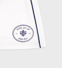 Jupe Eden Crest à liseré - White & Dark Navy