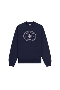 Eden Crest Sweatshirt with embroidery - Dark Navy