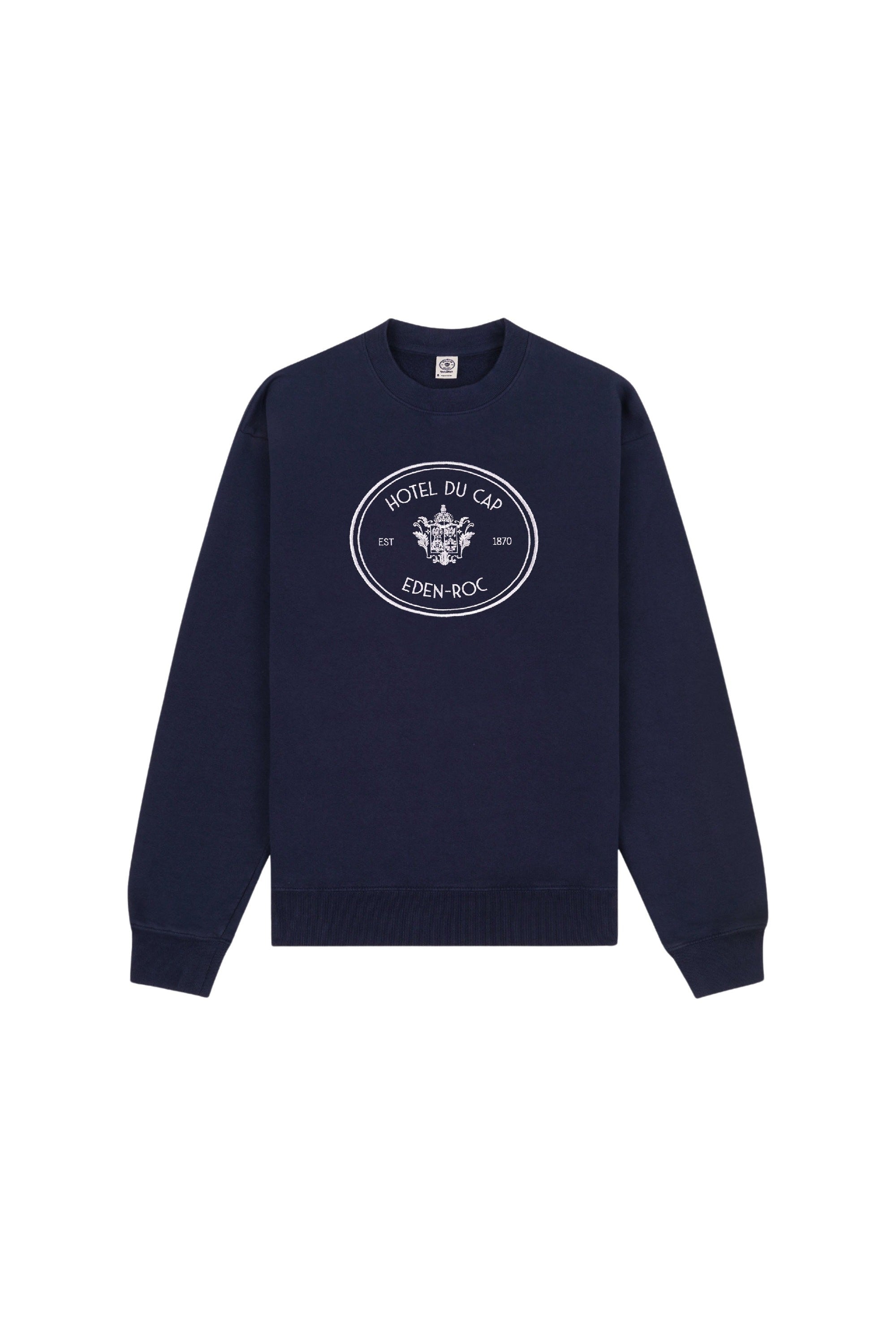 Eden Crest Sweatshirt with embroidery - Dark Navy