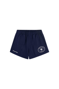 Short Eden Crest à broderie - Dark Navy