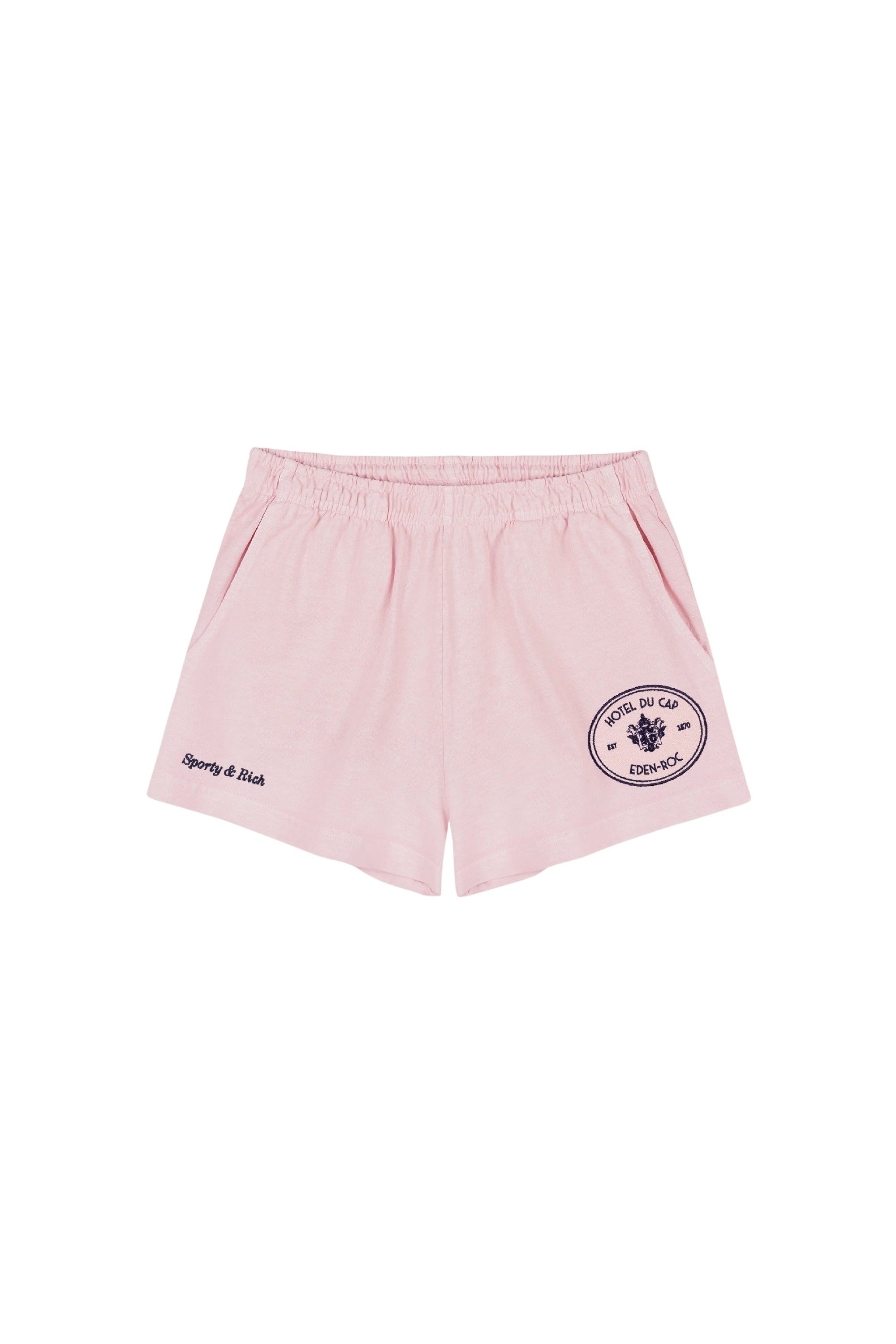 Short Eden Crest à broderie - Pink Dolphin