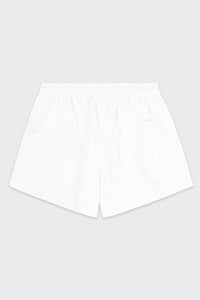 Short Eden Crest à broderie - White
