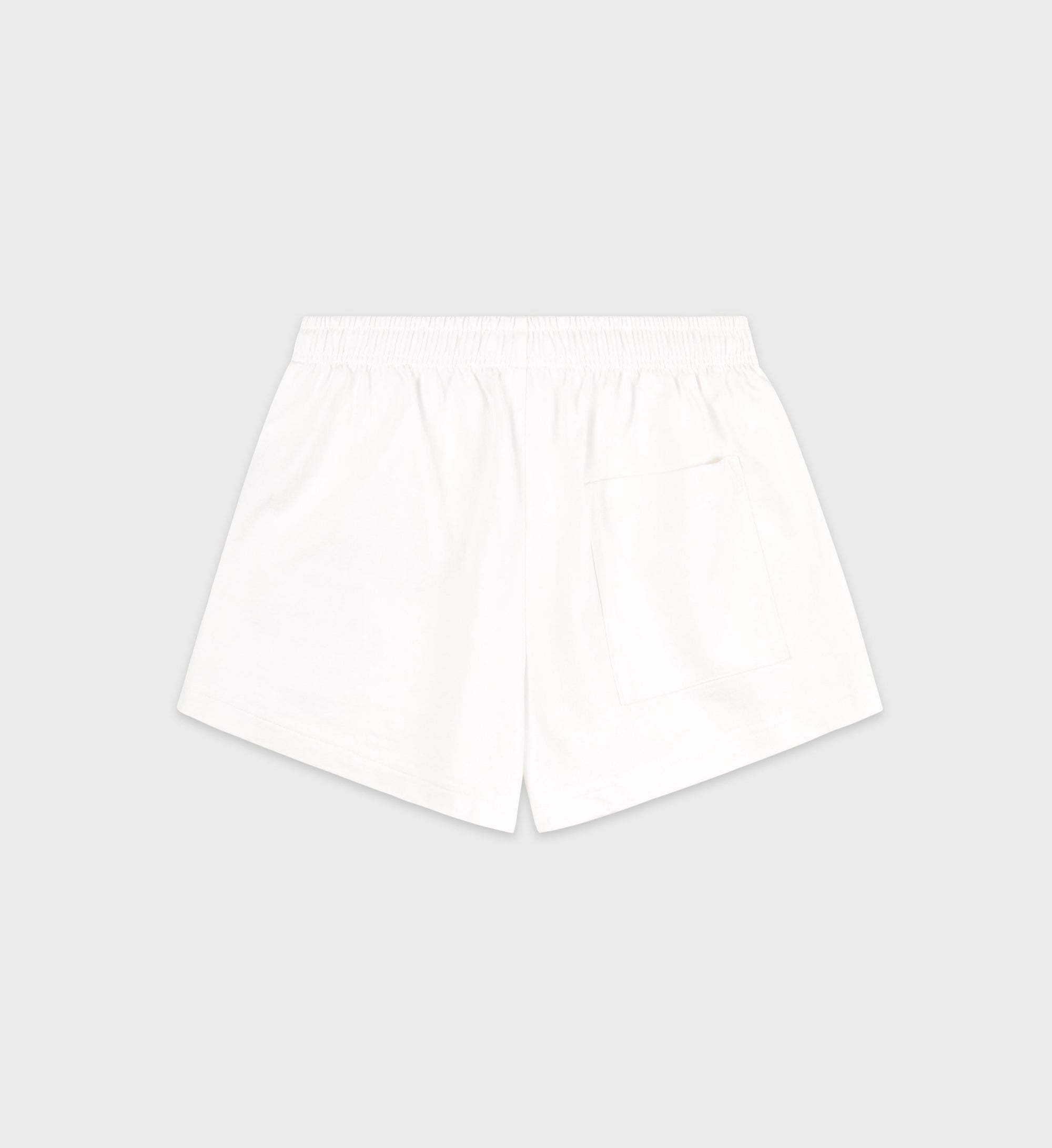 Short Eden Crest à broderie - White