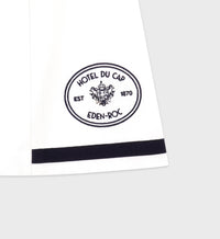 Jupe Eden Crest à broderie - White & Dark Navy