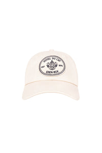 Casquette Eden Crest avec écusson - Cream