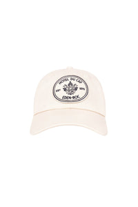 Casquette Eden Crest avec écusson - Cream