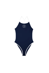 Eden Crest One Piece Swimsuit - Navy & White