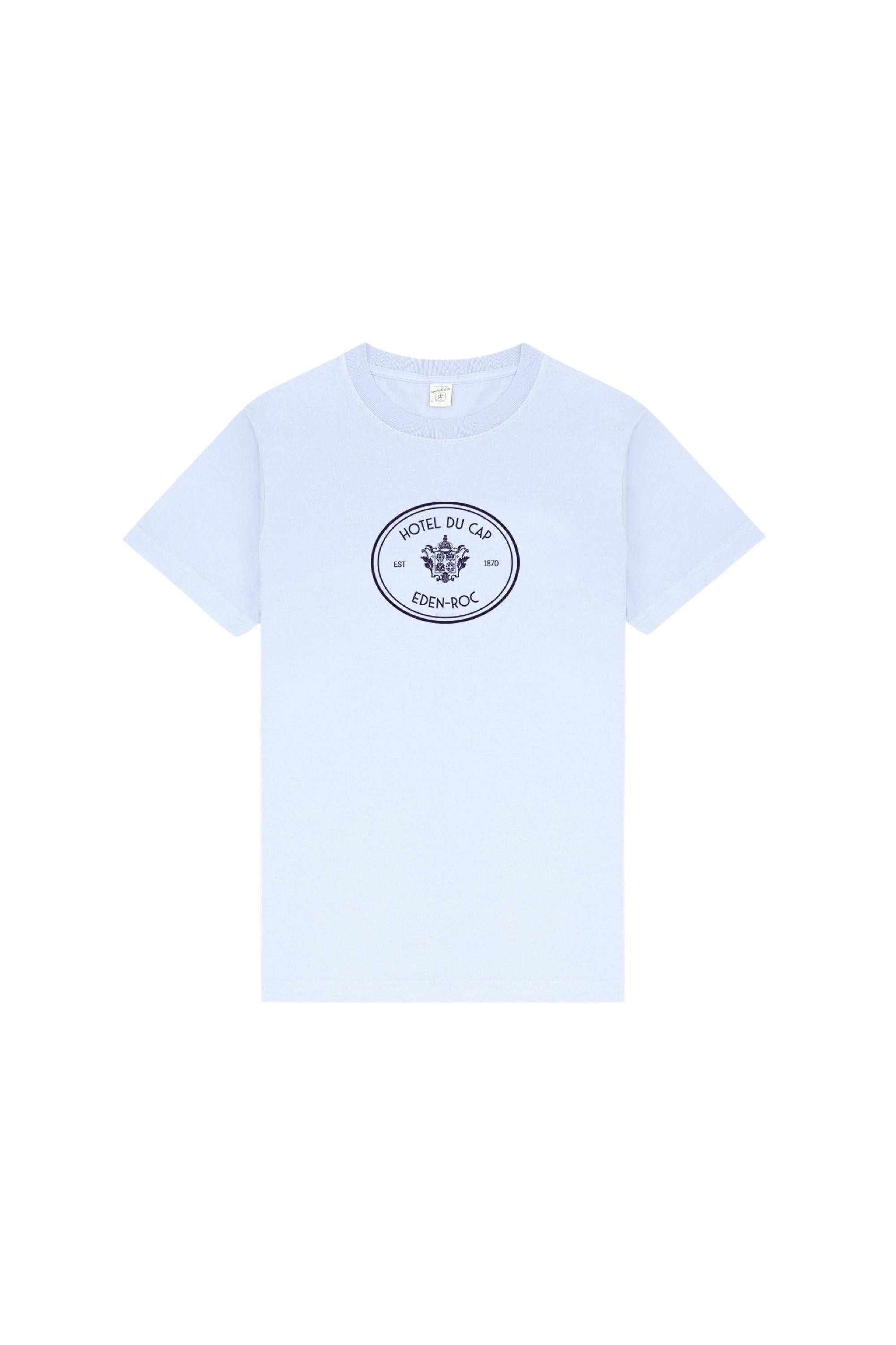 T-shirt Eden Crest avec écusson - Ciel