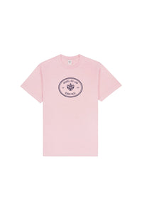 T-shirt Eden Crest avec écusson - Pink Dolphin