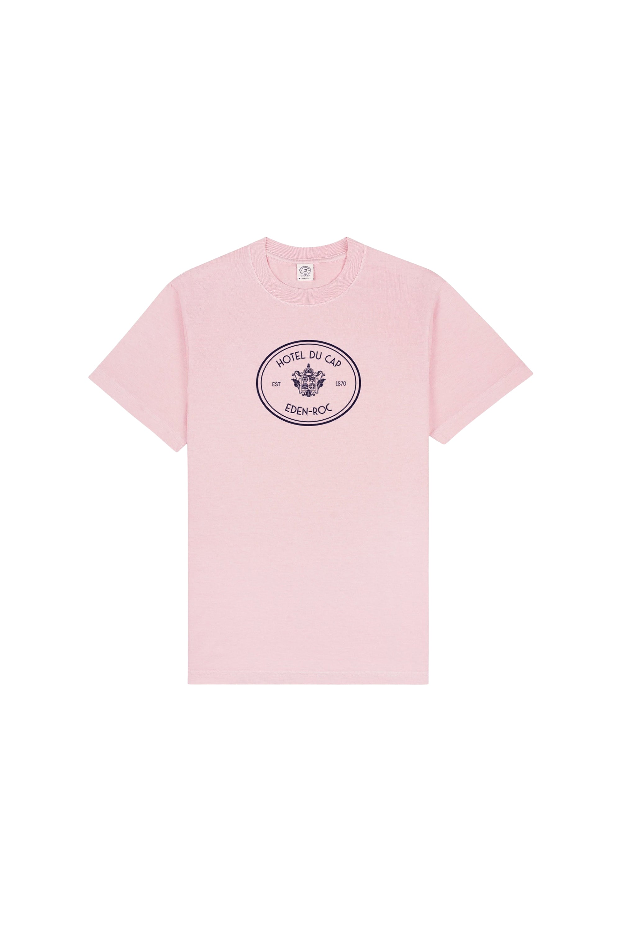 T-shirt Eden Crest avec écusson - Pink Dolphin