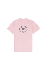 T-shirt Eden Crest avec écusson - Pink Dolphin