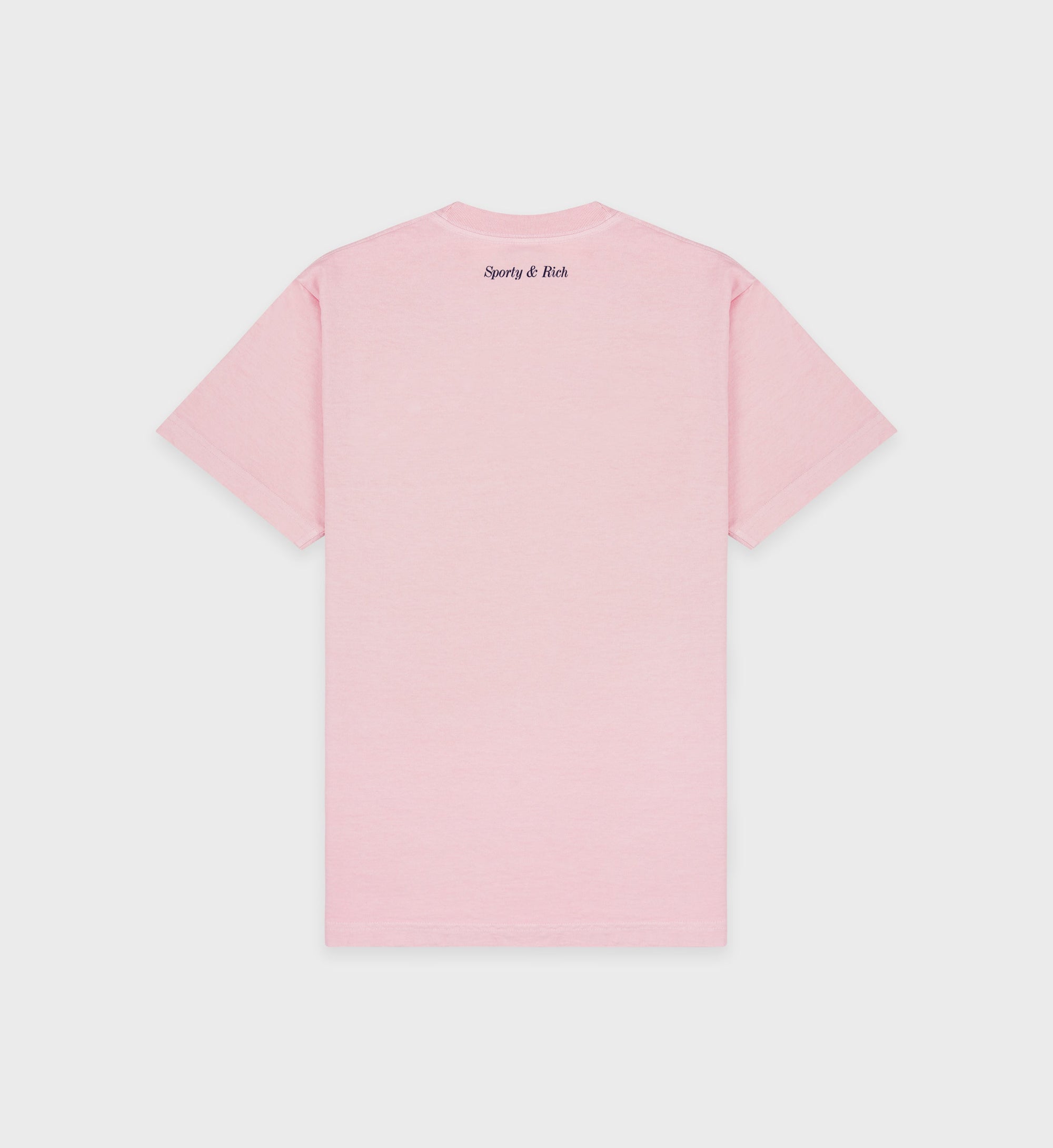 T-shirt Eden Crest avec écusson - Pink Dolphin