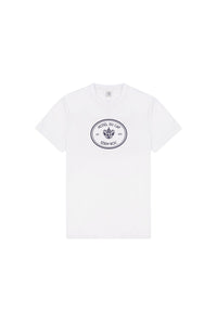 T-shirt Eden Crest avec écusson - White
