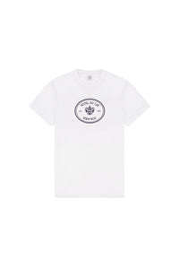 T-shirt Eden Crest avec écusson - White
