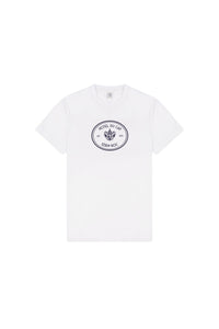 T-shirt Eden Crest avec écusson - White