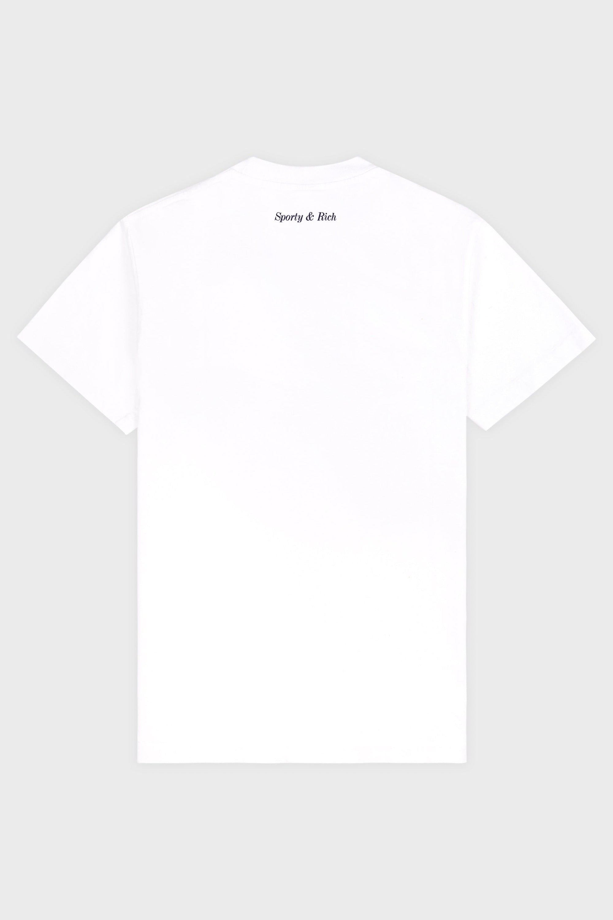 T-shirt Eden Crest avec écusson - White