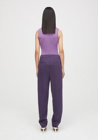 Pantalon de costume Edge - Aubergine