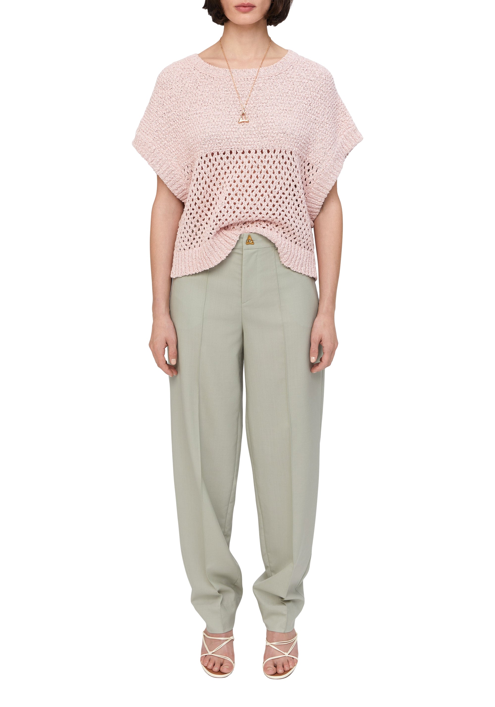 Pantalon Edge fuselé en laine - Herb