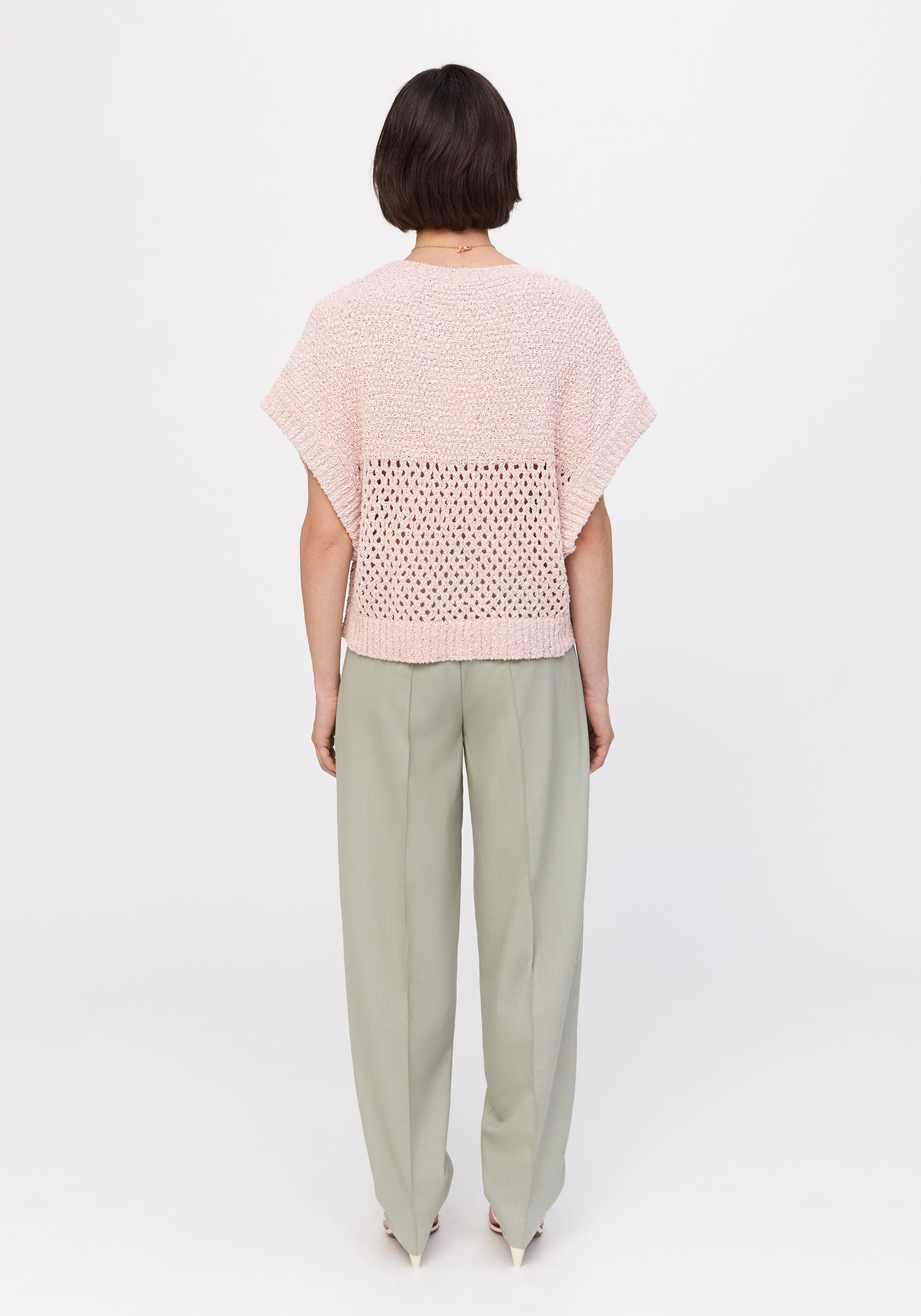 Pantalon Edge fuselé en laine - Herb