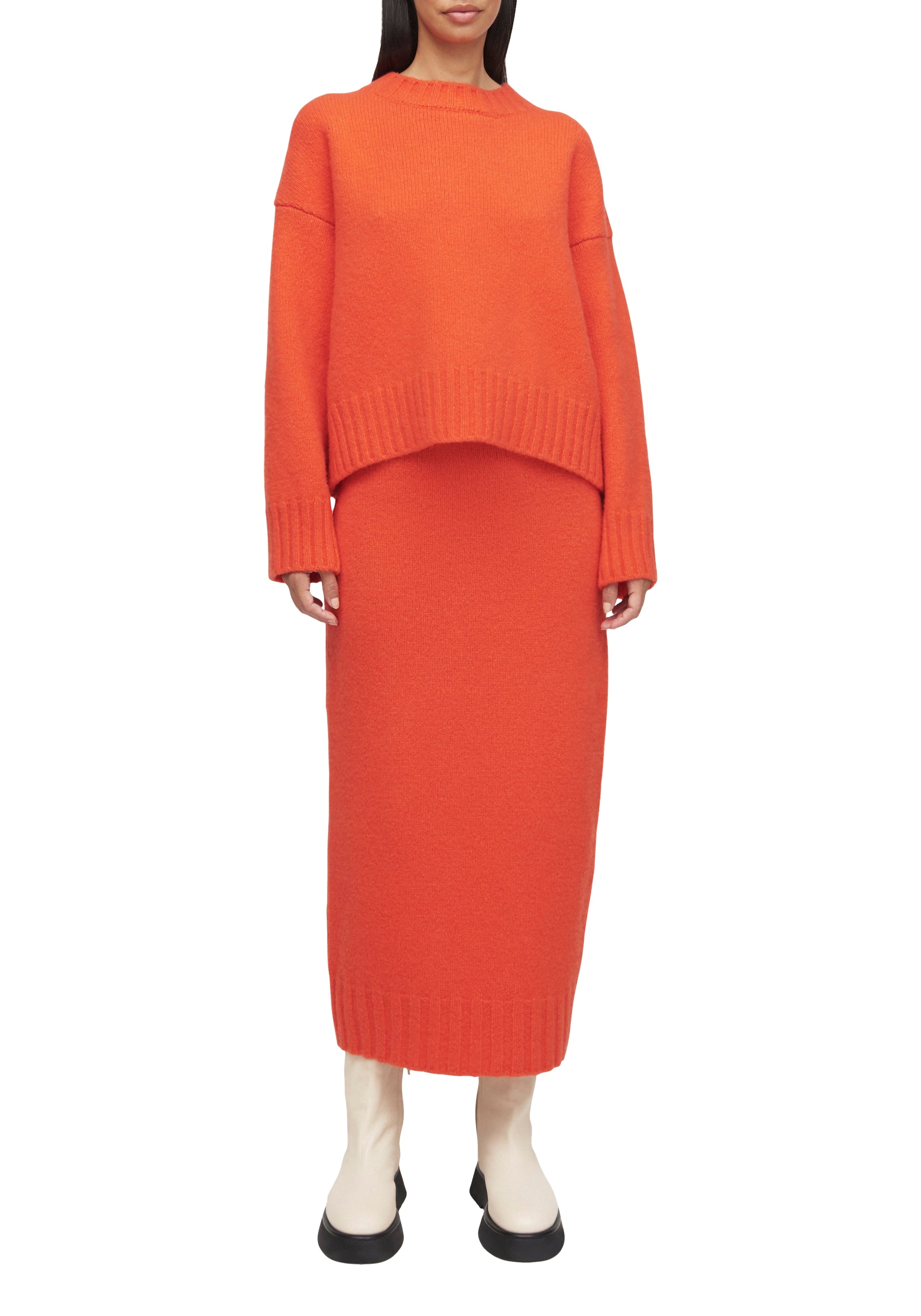 Edith midi skirt in wool - Carmen