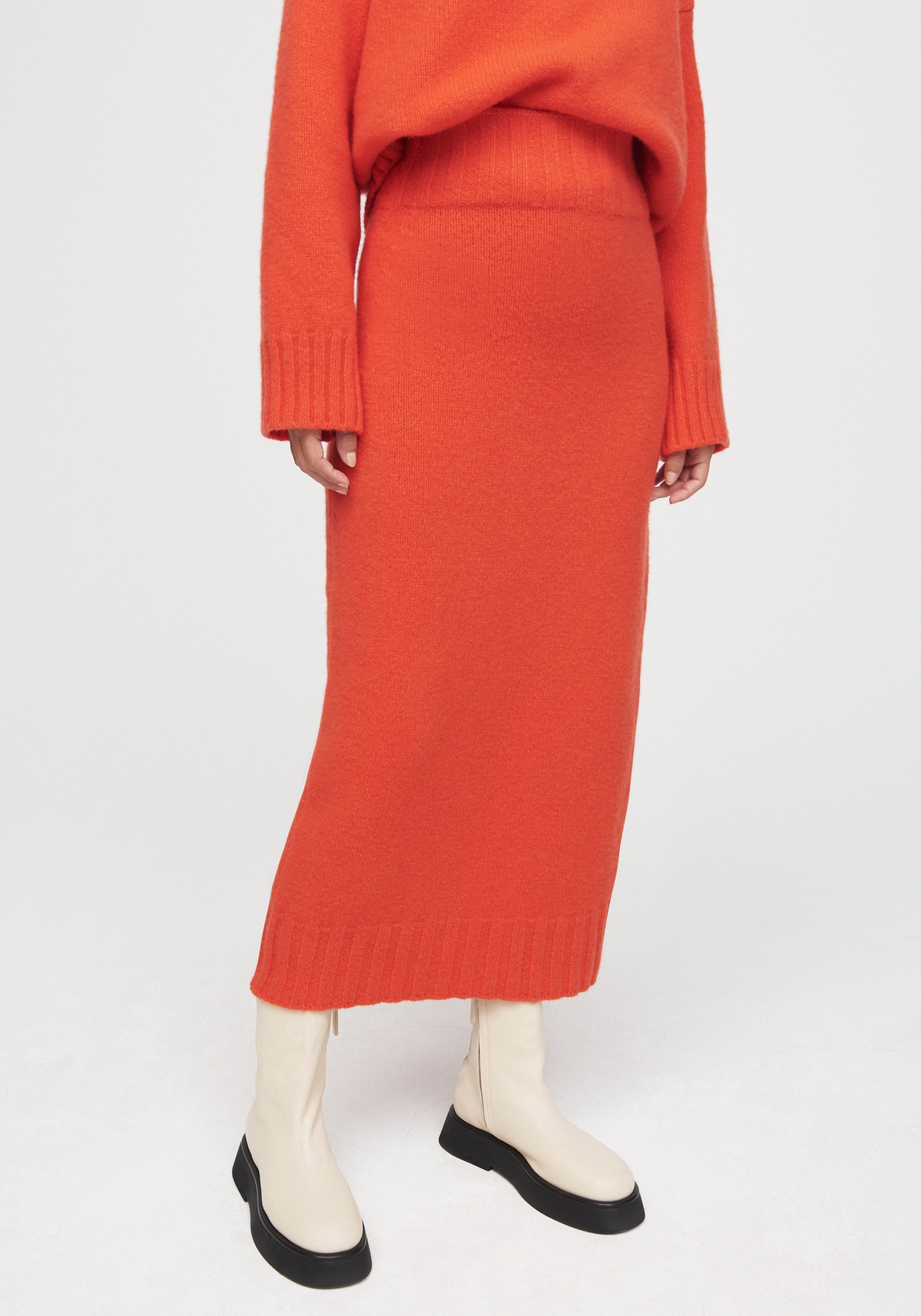 Edith midi skirt in wool - Carmen