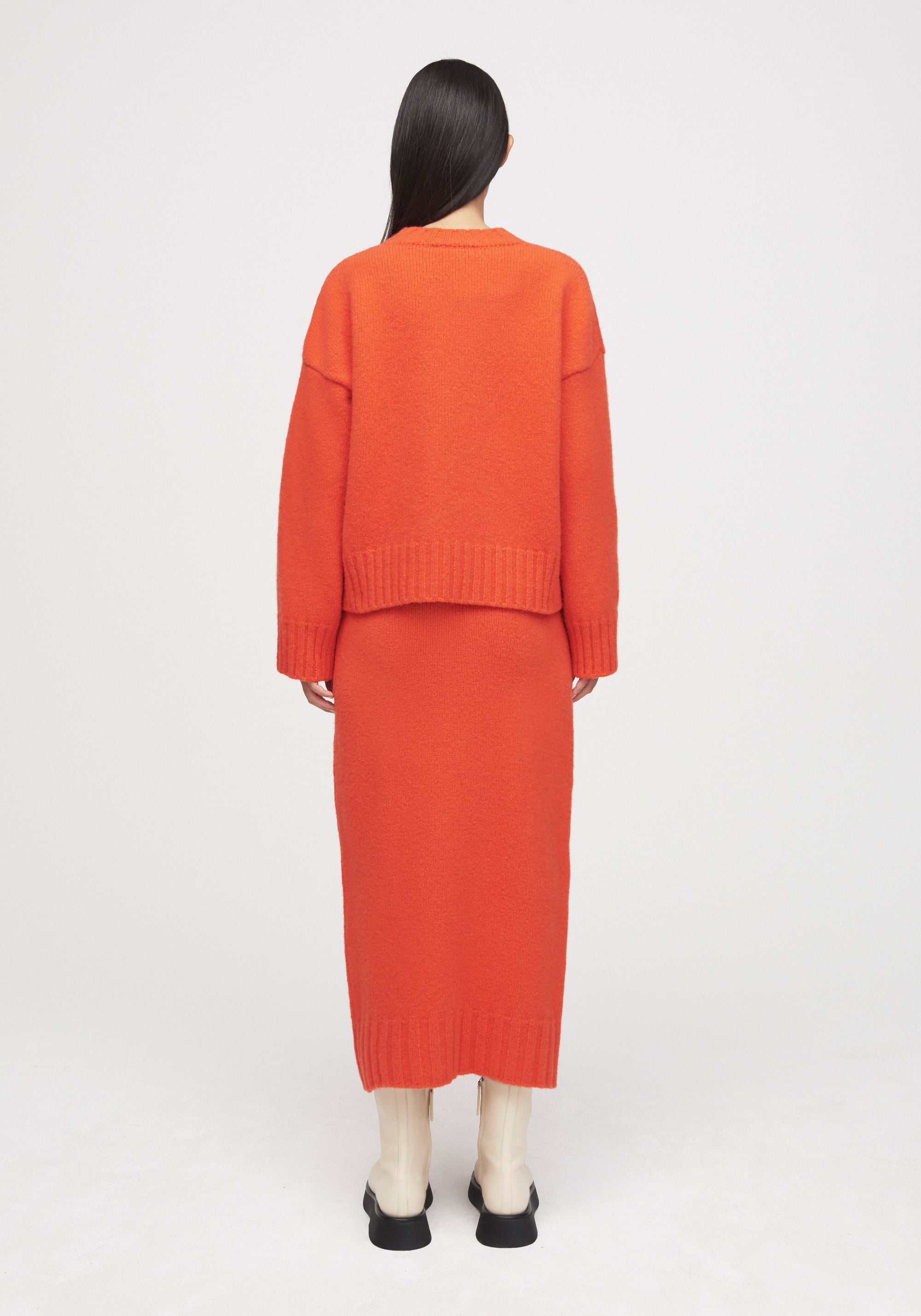 Edith midi skirt in wool - Carmen