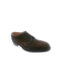 Richelieus Oxford Thickwood - Marron Velours