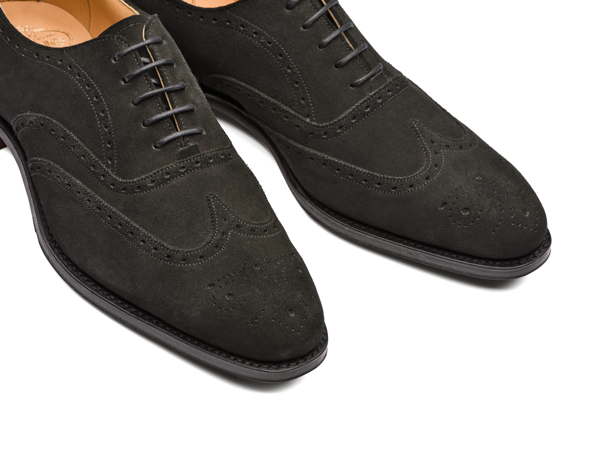 Richelieu Oxford Withworth - Superbuck Velvet Black