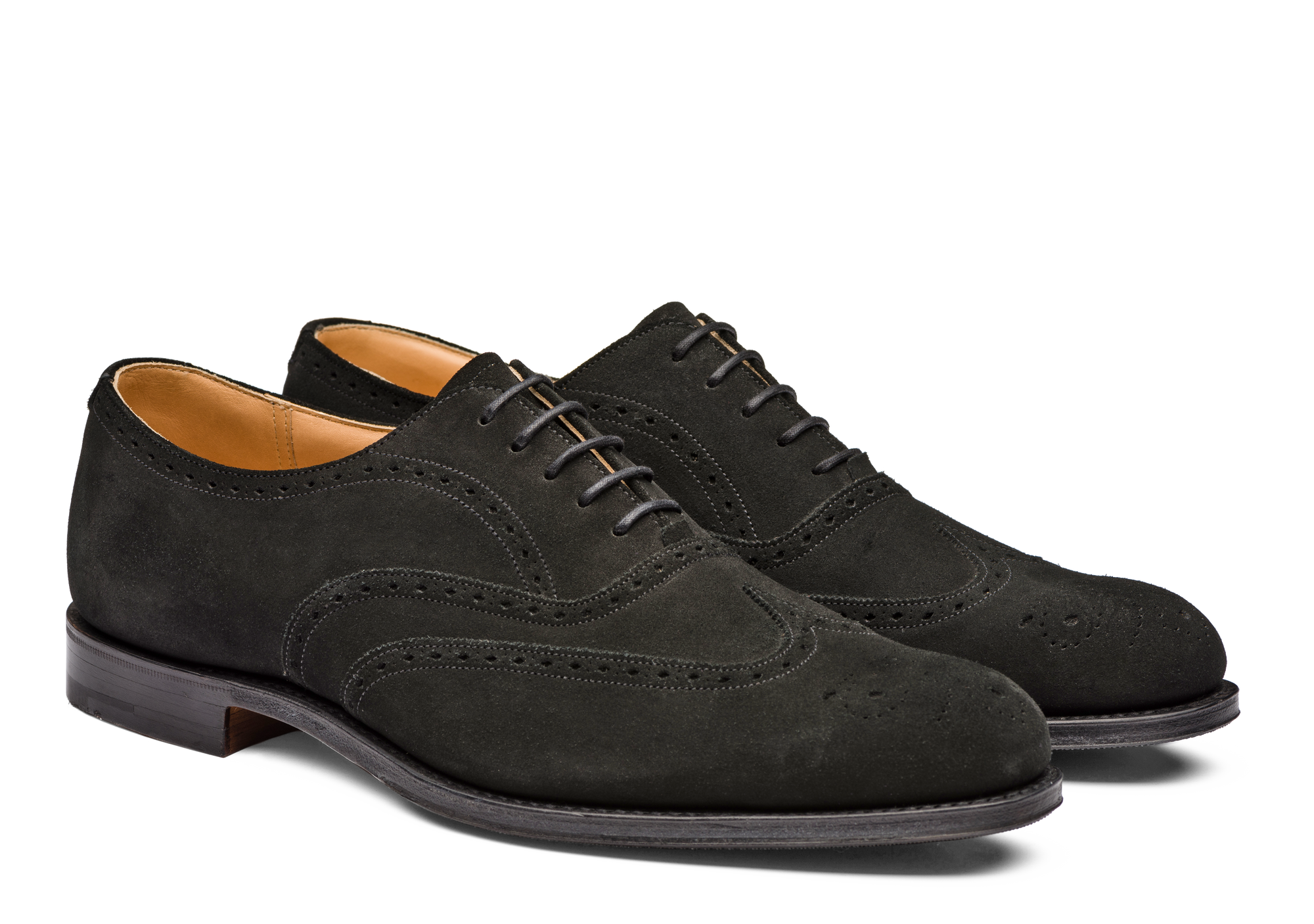 Richelieu Oxford Withworth - Superbuck Velvet Black