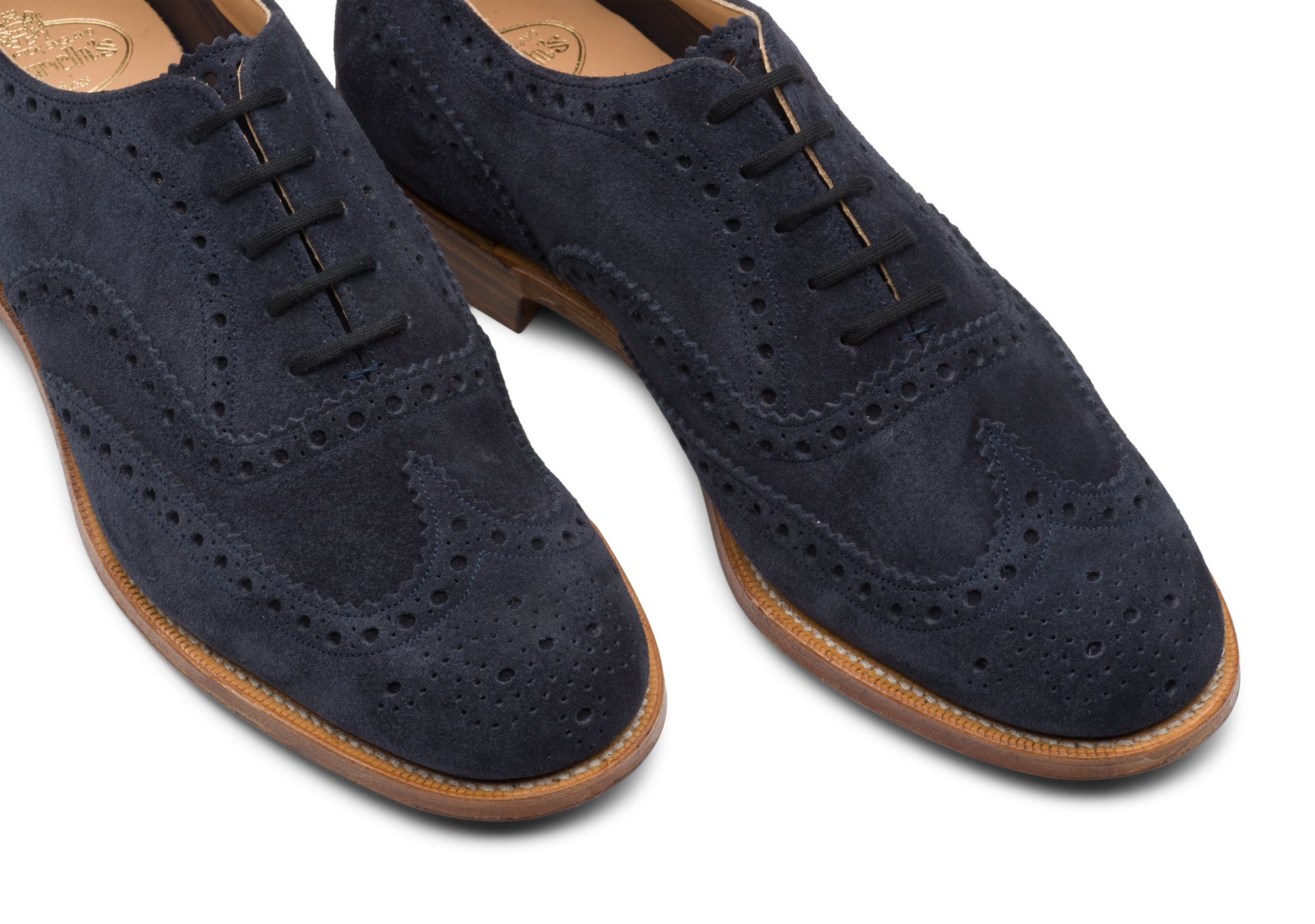 Richelieus Oxford Burwood - Bleu marine Castoro