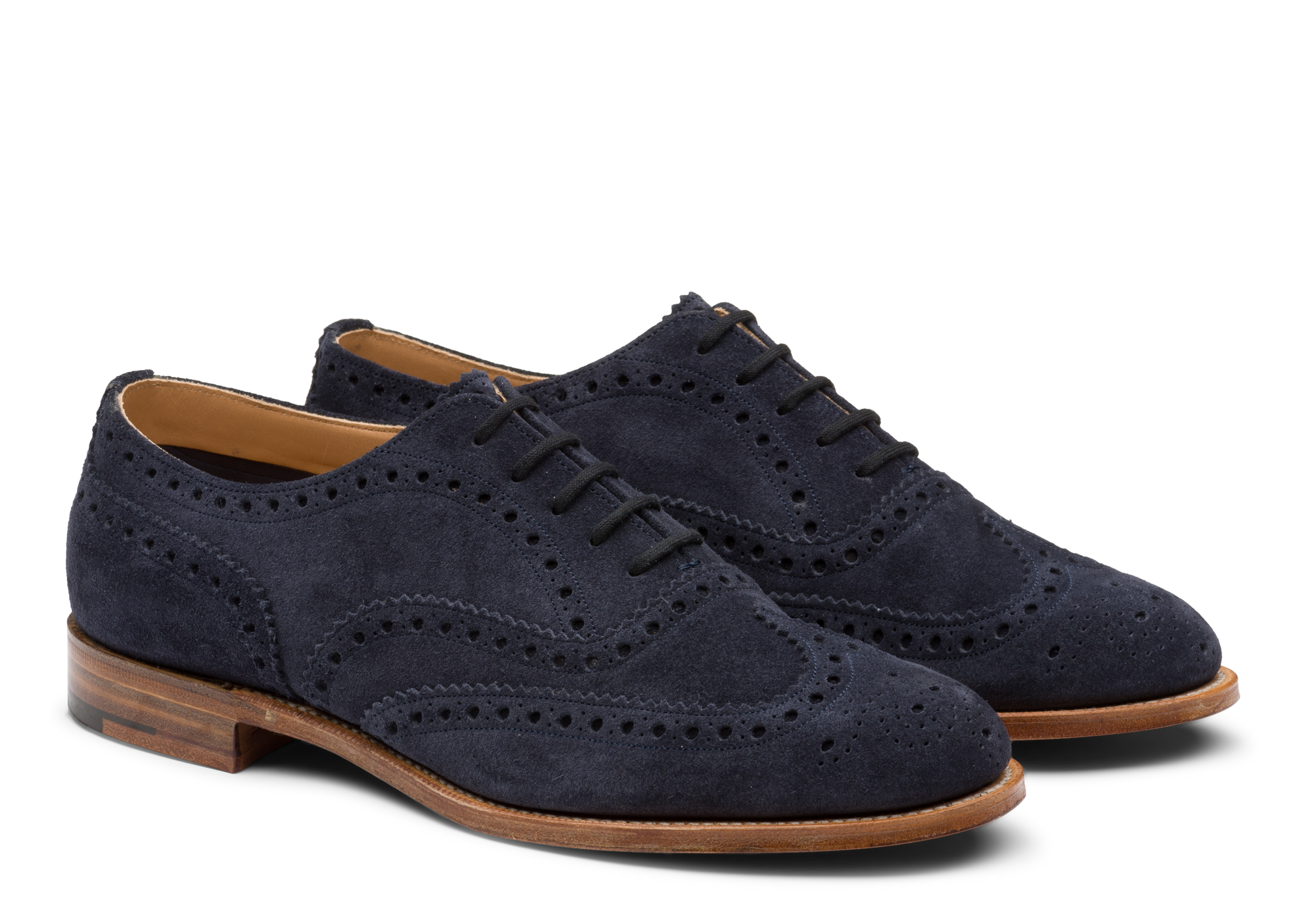 Richelieus Oxford Burwood - Bleu marine Castoro