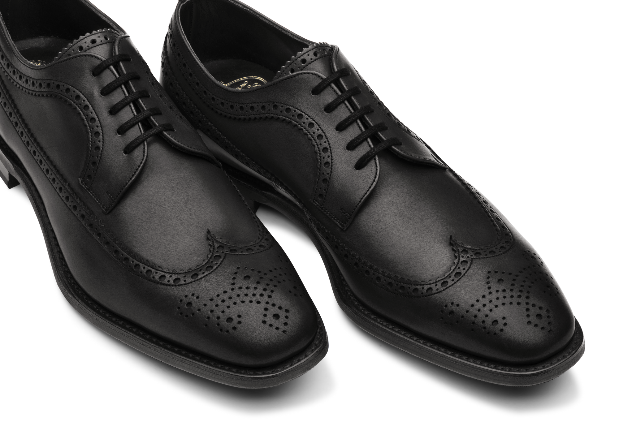 Derbies Oxford Portmore - Noir lisse Naturel