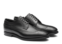 Portmore Oxford Derbies - Natural Black