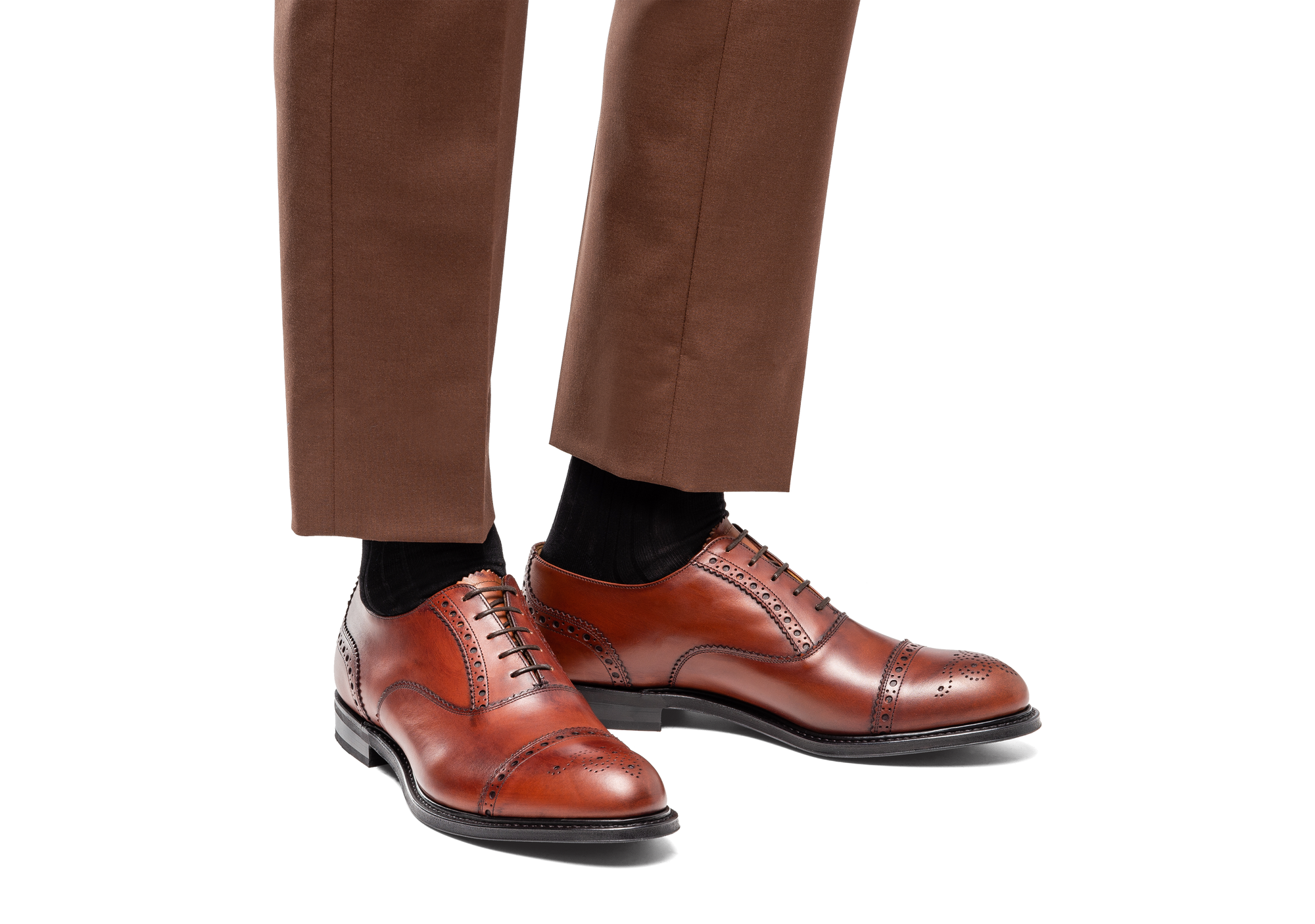 Oxford Waltham Richelieu - Cognac Natural