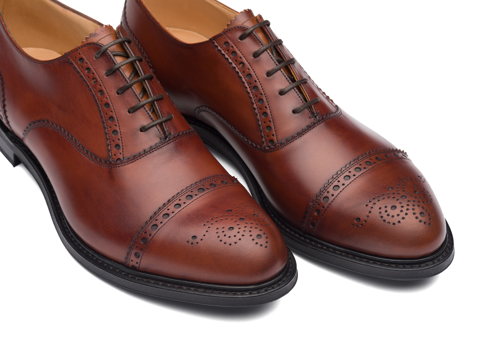 Oxford Waltham Richelieu - Cognac Natural