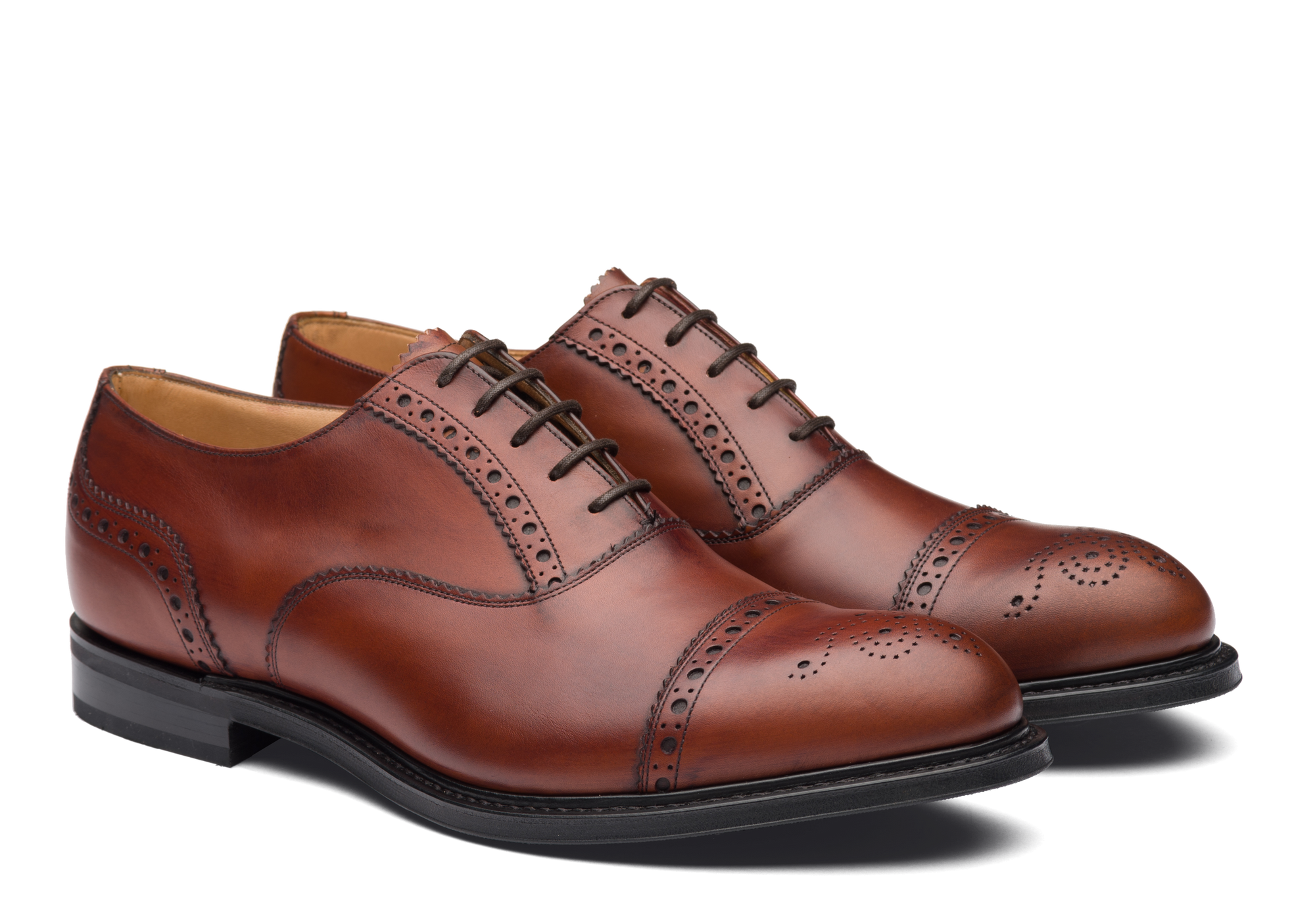 Oxford Waltham Richelieu - Cognac Natural