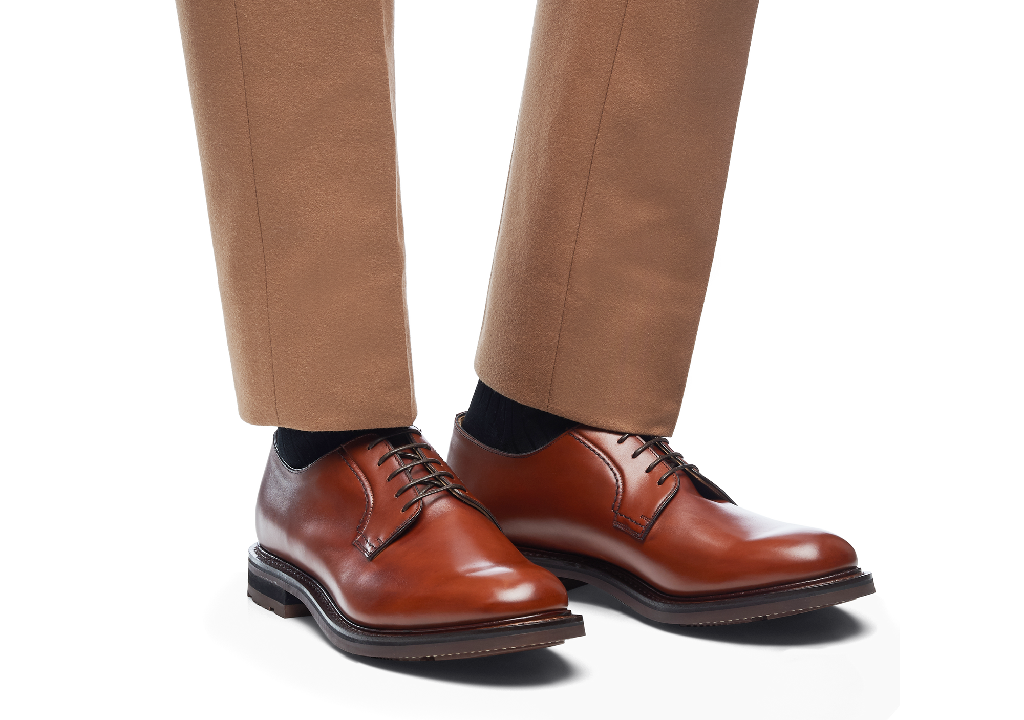 Woodbridge Derbies - Cognac Natural