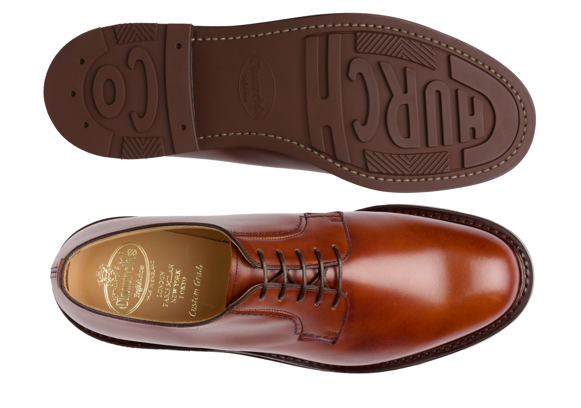 Woodbridge Derbies - Cognac Natural