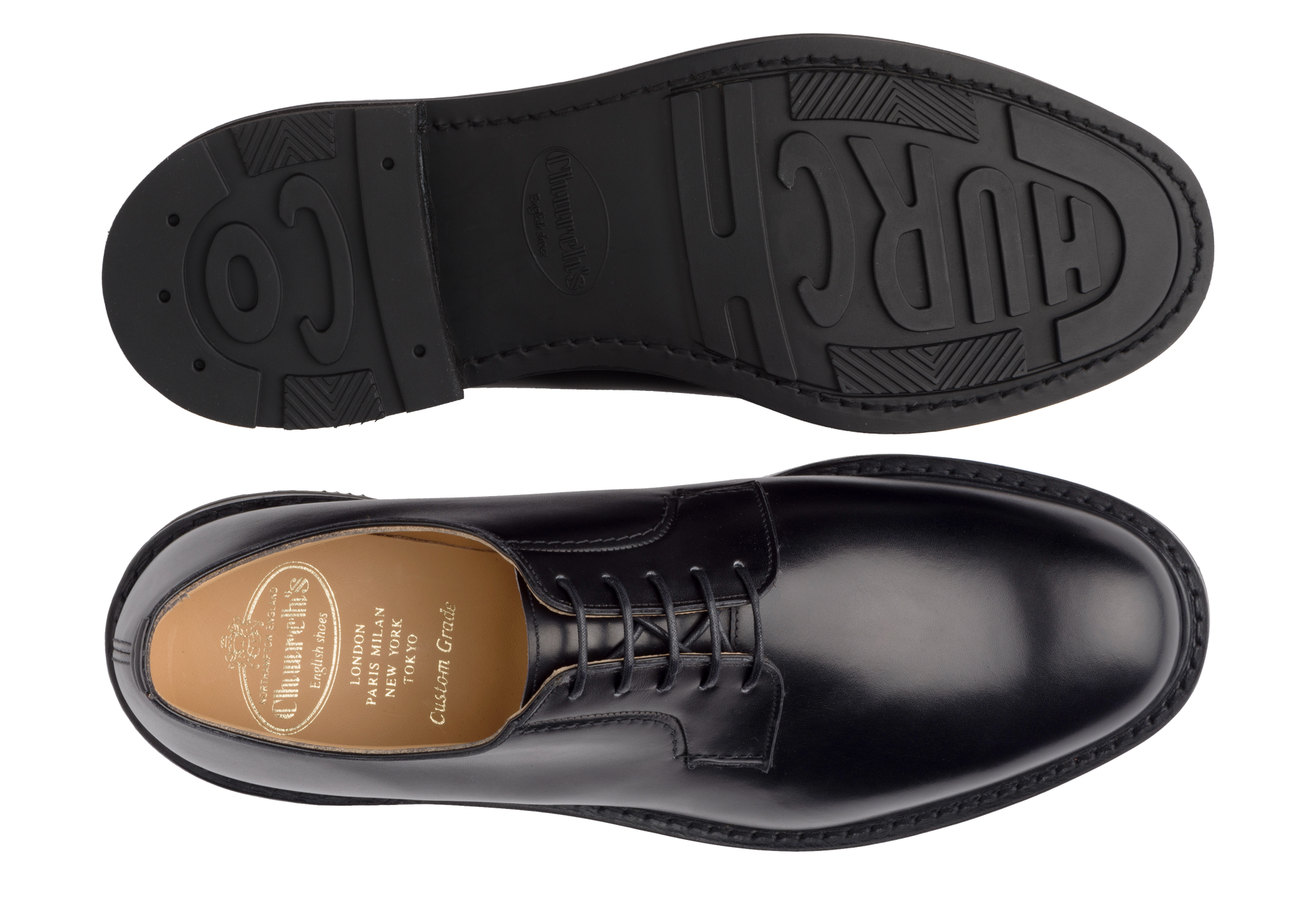 Woodbridge Derbies - Natural Black