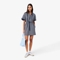 Robe - Marine & Blanc