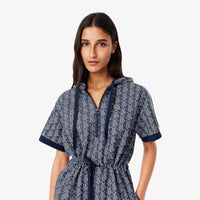 Robe - Marine & Blanc