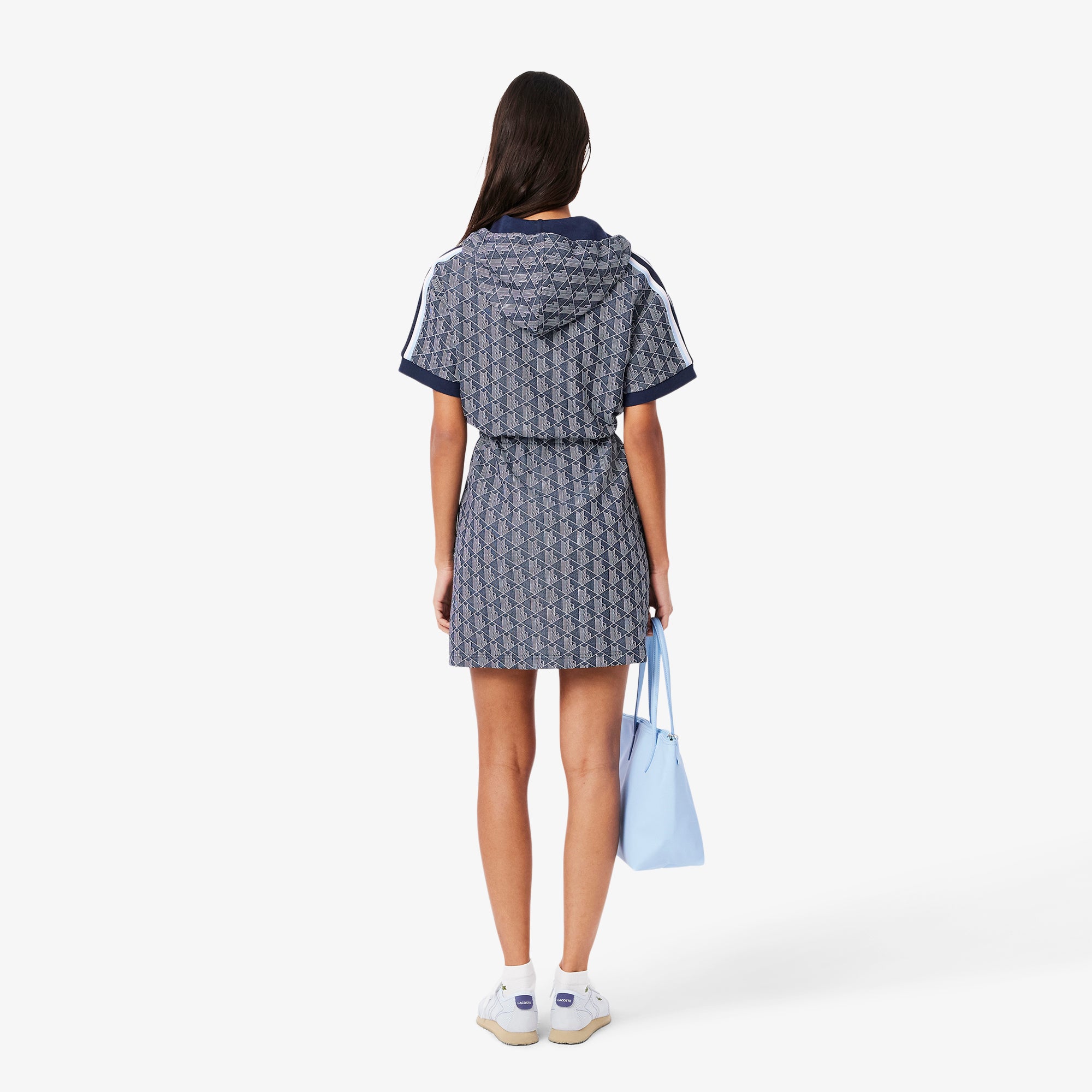 Robe - Marine & Blanc
