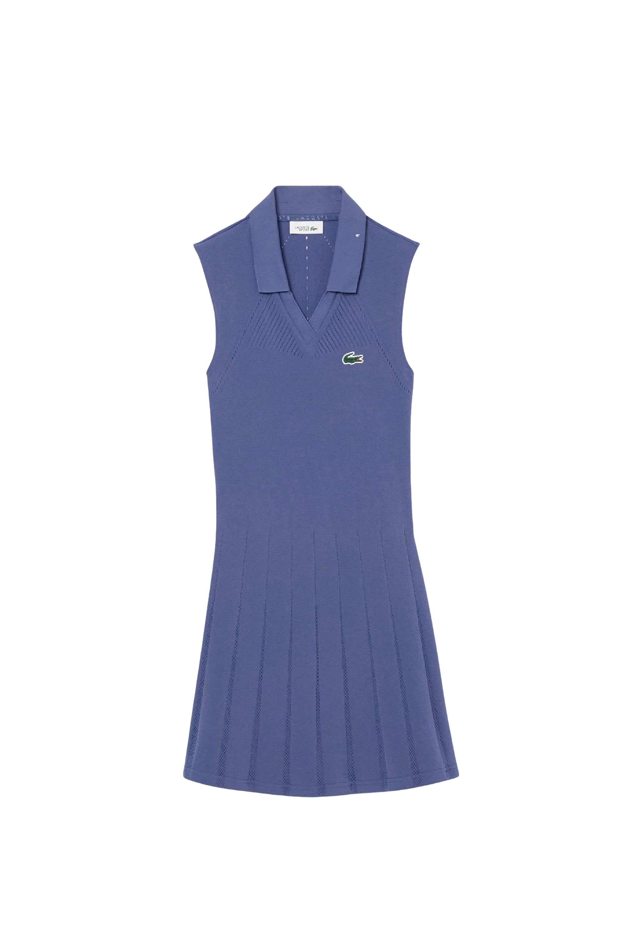 Robe Tennis sans manches plissée en maille - Primevere & Ruisseau