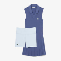 Mesh pleated sleeveless tennis dress - Primevere & Ruisseau