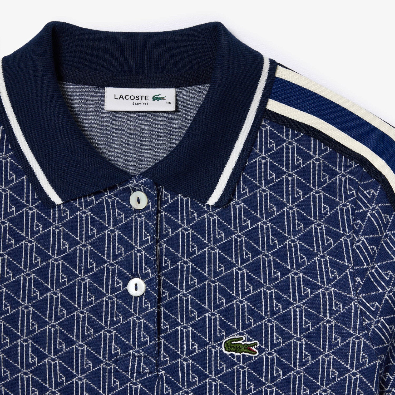Robe ajustée en jacquard monogramme - Methylene & Farine