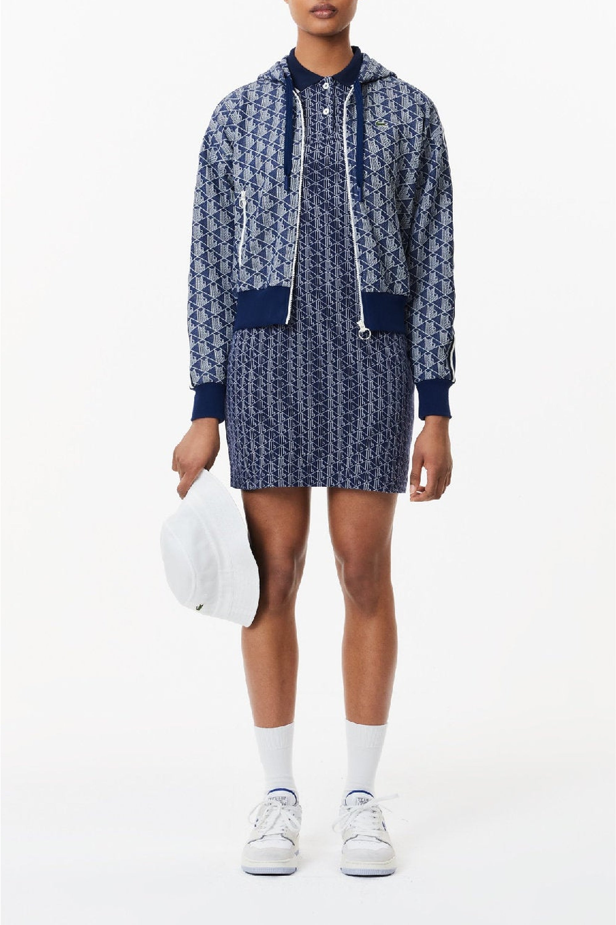 Robe ajustée en jacquard monogramme - Methylene & Farine